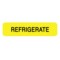 Nevs Refrigerate Label 5/16 x 1-1/4" DFW-0035 - alternate 1